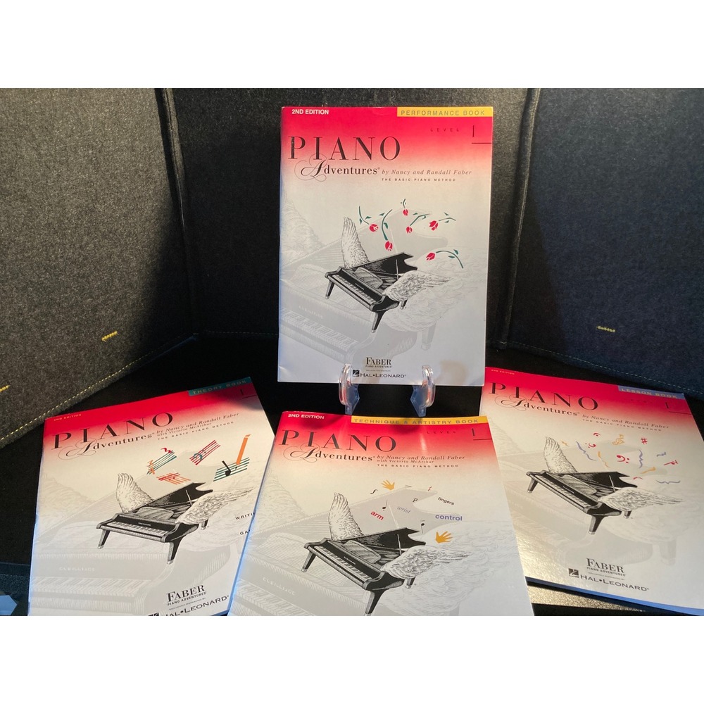 Faber Piano Adventures Level 1 Books Lesson Theory Performance Technique 2nd Ed